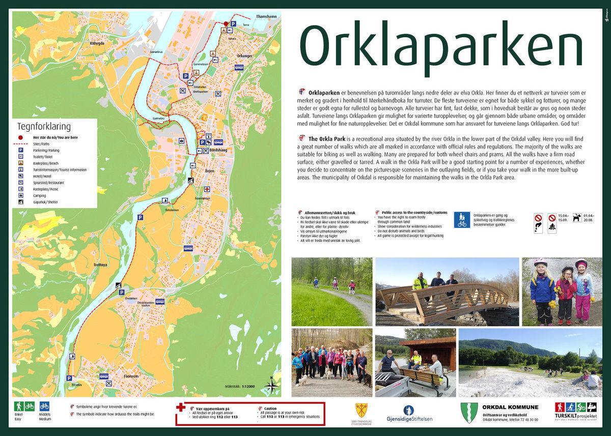 Orkla Camping Orkanger Exterior foto